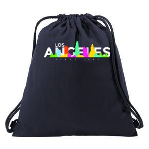 Los Angeles Skyline Since 1781 Drawstring Bag