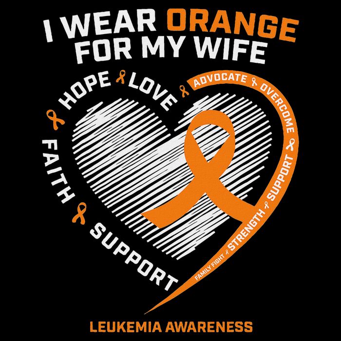 Leukemia Awareness S Wife Husband Leukemia Bucket Hat