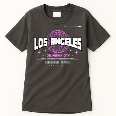 Los Angeles Slogan Retro Style Tall T-Shirt