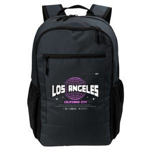 Los Angeles Slogan Retro Style Daily Commute Backpack