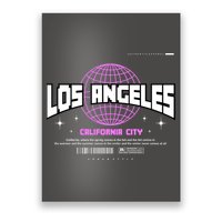 Los Angeles Slogan Retro Style Poster