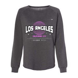 Los Angeles Slogan Retro Style Womens California Wash Sweatshirt