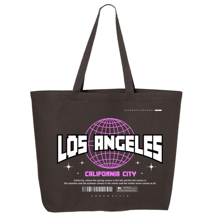 Los Angeles Slogan Retro Style 25L Jumbo Tote