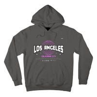 Los Angeles Slogan Retro Style Tall Hoodie