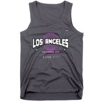 Los Angeles Slogan Retro Style Tank Top