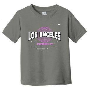 Los Angeles Slogan Retro Style Toddler T-Shirt