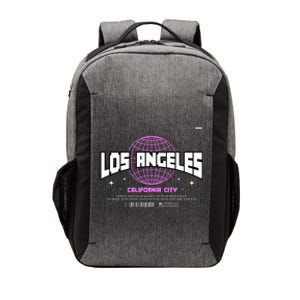 Los Angeles Slogan Retro Style Vector Backpack