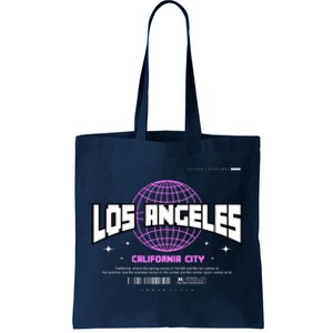 Los Angeles Slogan Retro Style Tote Bag