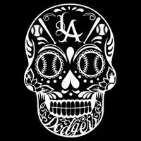 Los Angeles Sugar Skull Day Of The Dead Cinco De Mayo Impact Tech Backpack