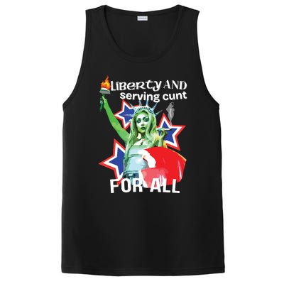 Liberty And Serving Cunt For All PosiCharge Competitor Tank