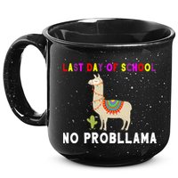 Last Day Of School No ProbLLama 15oz Campfire Ceramic Mug