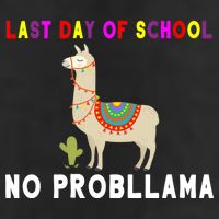 Last Day Of School No ProbLLama 15oz Campfire Ceramic Mug