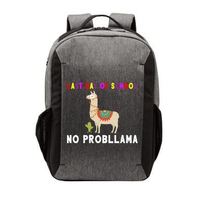 Last Day Of School No ProbLLama Vector Backpack