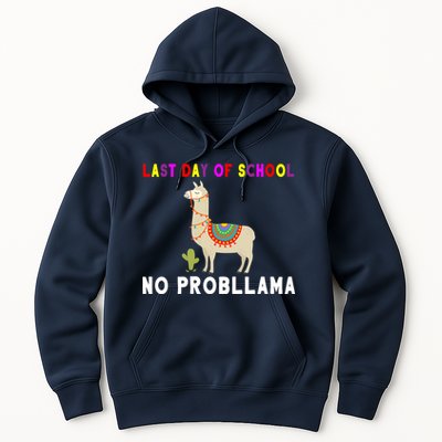 Last Day Of School No ProbLLama Hoodie