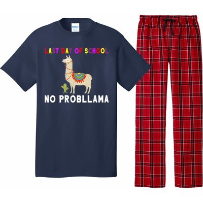 Last Day Of School No ProbLLama Pajama Set