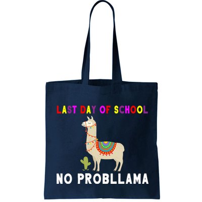 Last Day Of School No ProbLLama Bag