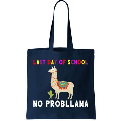 Last Day Of School No ProbLLama Tote Bag