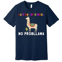 Last Day Of School No ProbLLama Premium T-Shirt