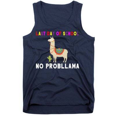 Last Day Of School No ProbLLama Tank Top