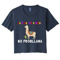 Last Day Of School No ProbLLama Crop Top