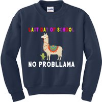 Last Day Of School No ProbLLama Kids Sweatshirt