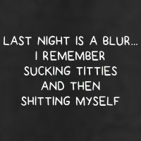 Last Night Was A Blur Adult Drive Performance Visor