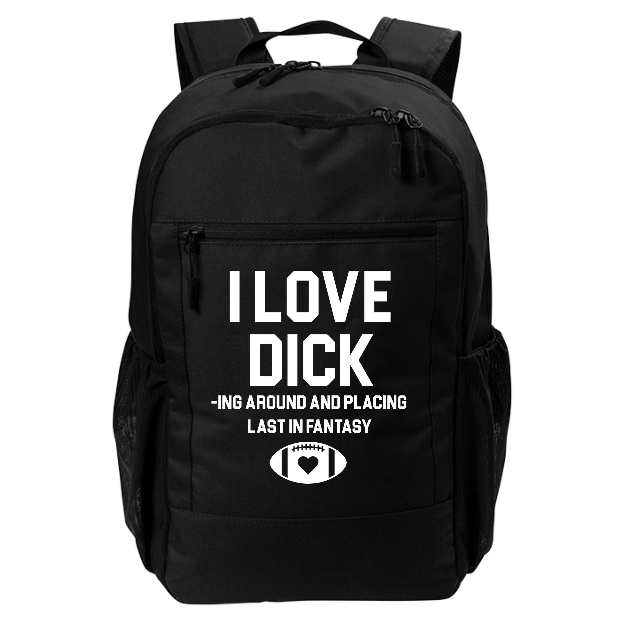 Last Place Fantasy Football Funny Backpack