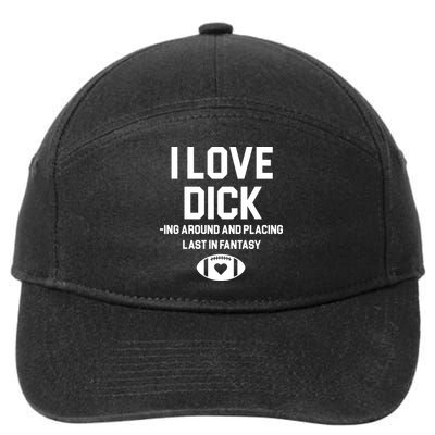 Last Place Fantasy Football Funny 7-Panel Snapback Hat