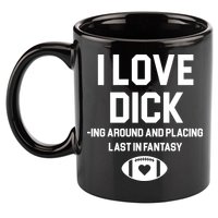 Last Place Fantasy Football Funny 11oz C Handle Ceramic Mug
