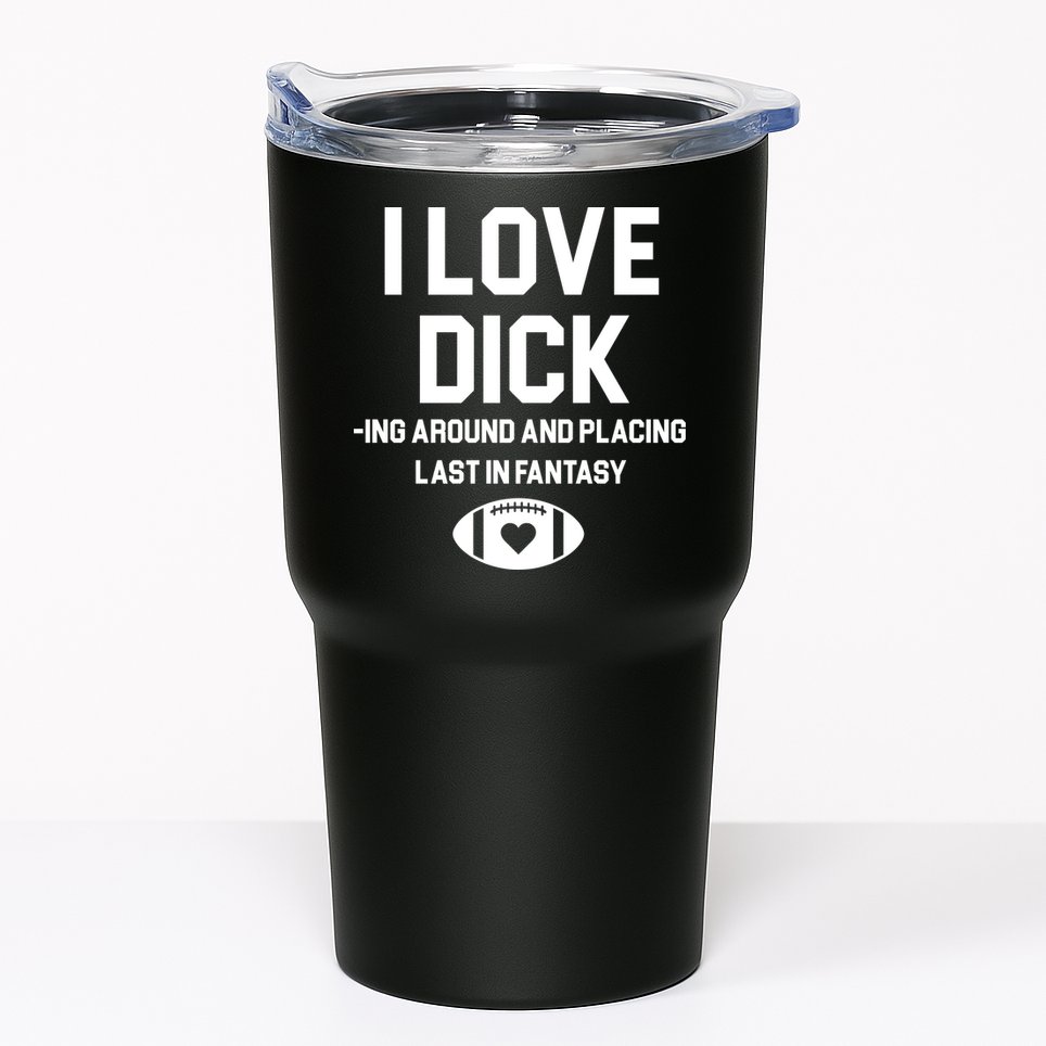 Last Place Fantasy Football Funny Tumbler