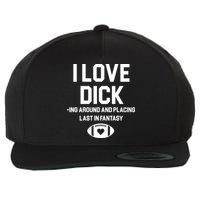 Last Place Fantasy Football Funny Wool Snapback Cap