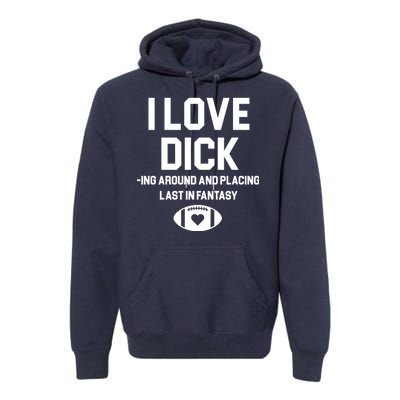 Last Place Fantasy Football Funny Premium Hoodie