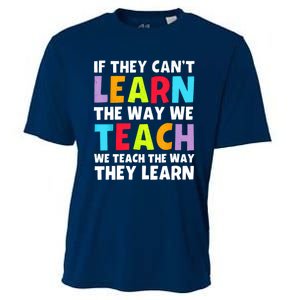 Learn And Teach Cooling Performance Crew T-Shirt