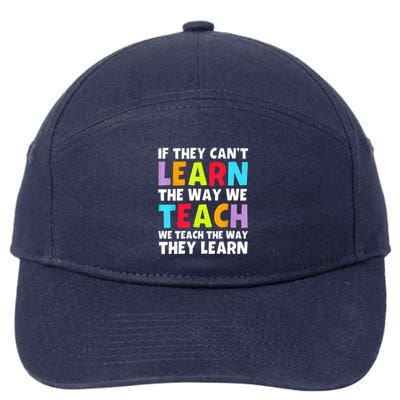 Learn And Teach 7-Panel Snapback Hat