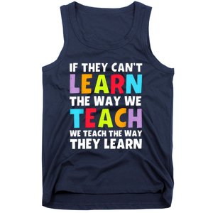 Learn And Teach Tank Top