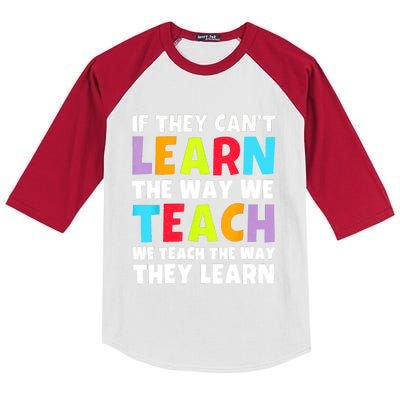 Learn And Teach Kids Colorblock Raglan Jersey