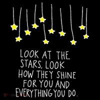Look At The Stars Look How They Shine For You Baby Bodysuit