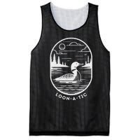 Loon A Tic Funny Common Loon Minnesota Lake Loon Mesh Reversible Basketball Jersey Tank