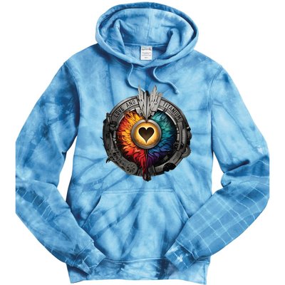 Love And Titanium Tie Dye Hoodie