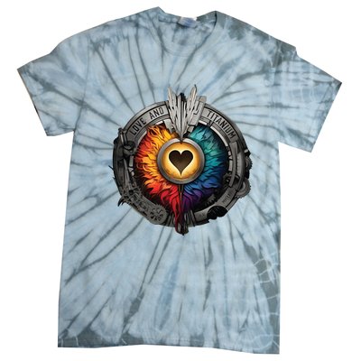 Love And Titanium Tie-Dye T-Shirt