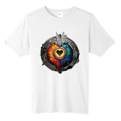 Love And Titanium Tall Fusion ChromaSoft Performance T-Shirt