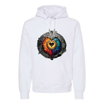 Love And Titanium Premium Hoodie