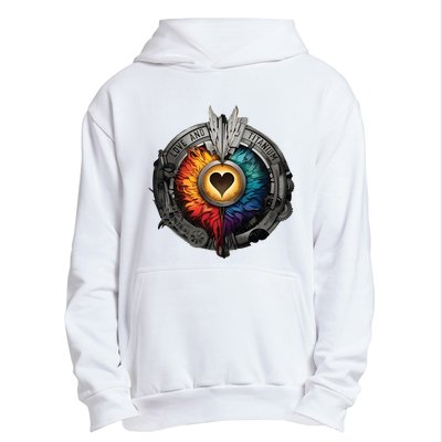 Love And Titanium Urban Pullover Hoodie