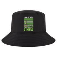 Look At Those Stripes Lawn Mowing Funny Dad Lawn Mower Cool Comfort Performance Bucket Hat