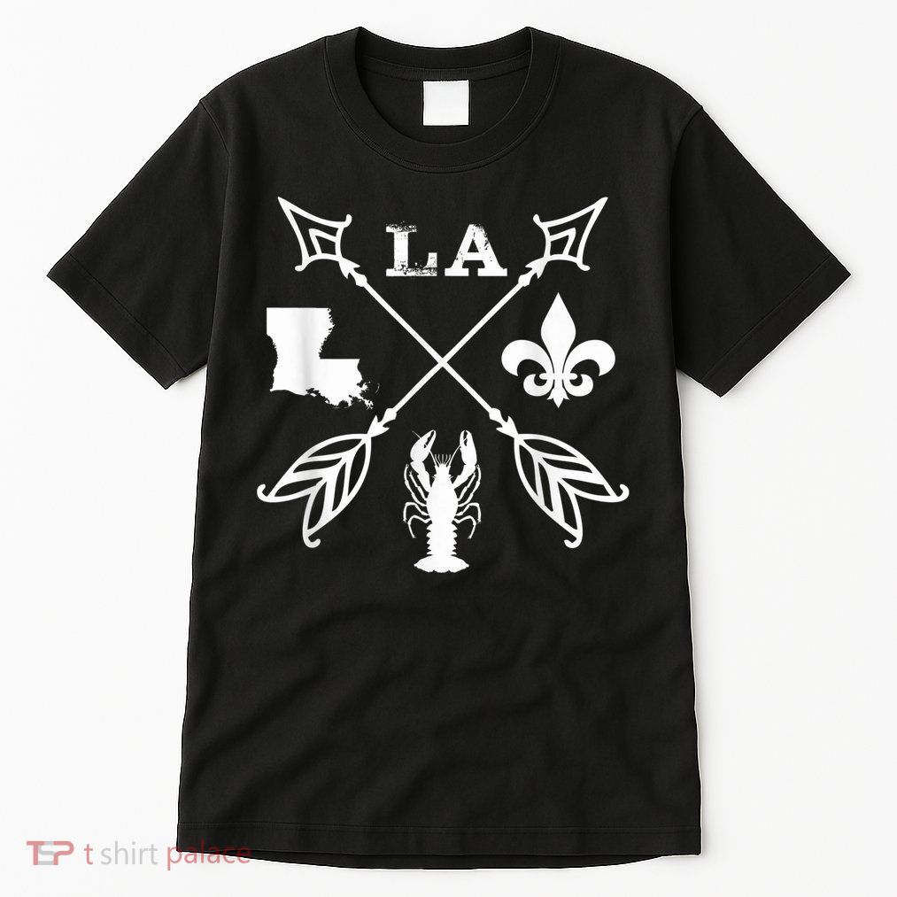 Louisiana arrow t shirt New Orleans Mardi Gras Tshirt Tall T-Shirt