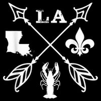 Louisiana arrow t shirt New Orleans Mardi Gras Tshirt Visor
