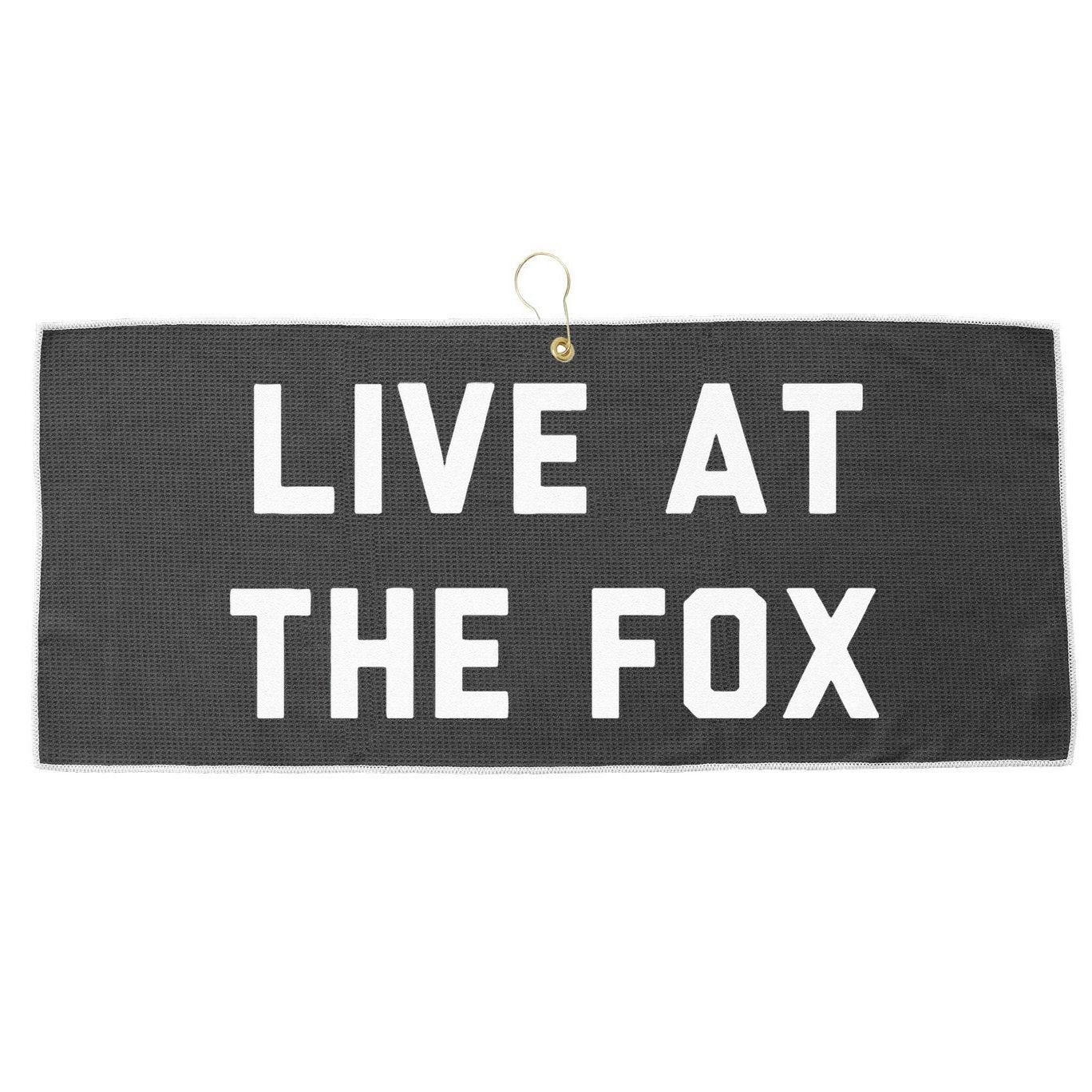 Live At The Fox Classic Rock Music Inspired Southern Rock Large Microfiber Waffle Golf Towel