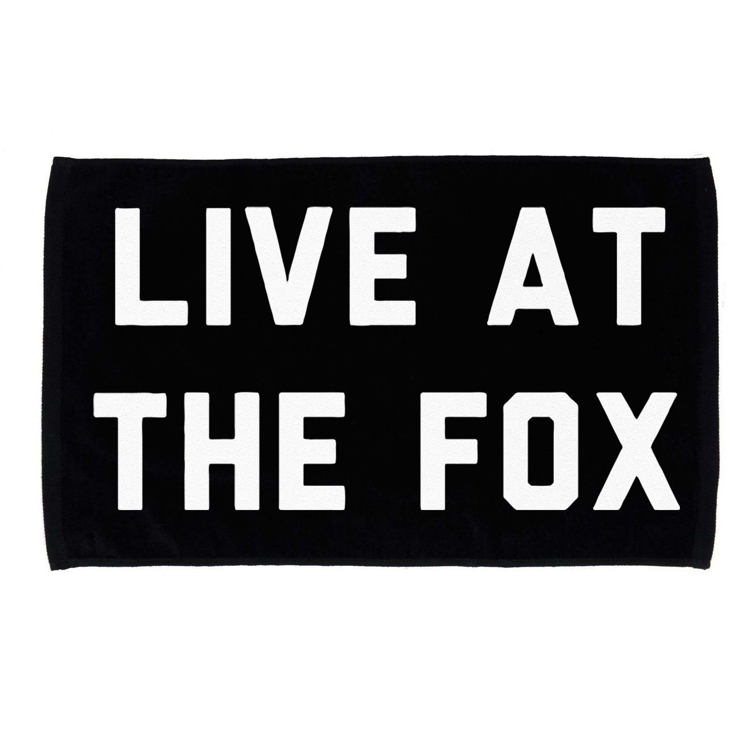 Live At The Fox Classic Rock Music Inspired Southern Rock Microfiber Hand Towel