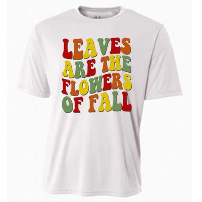 Leaves Are The Flowers Of Fall Retro Cooling Performance Crew T-Shirt