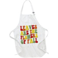 Leaves Are The Flowers Of Fall Retro Apron